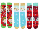 Elf The Movie Adult Holiday Buddy Inspired 6-Pack Crew Socks For Men And Women