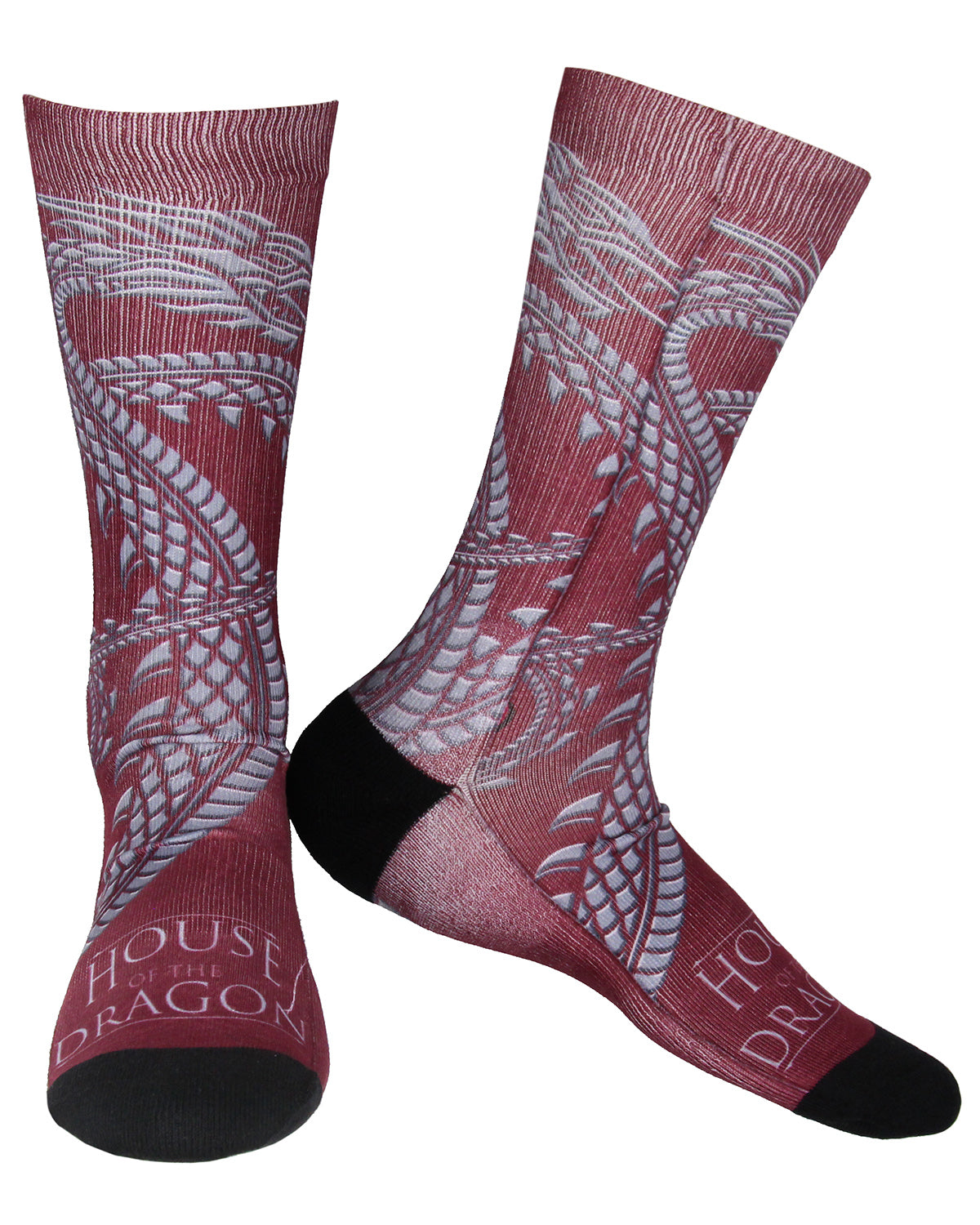 Game Of Thrones: House Of The Dragon Crew Socks For Men Women Sublimated Socks
