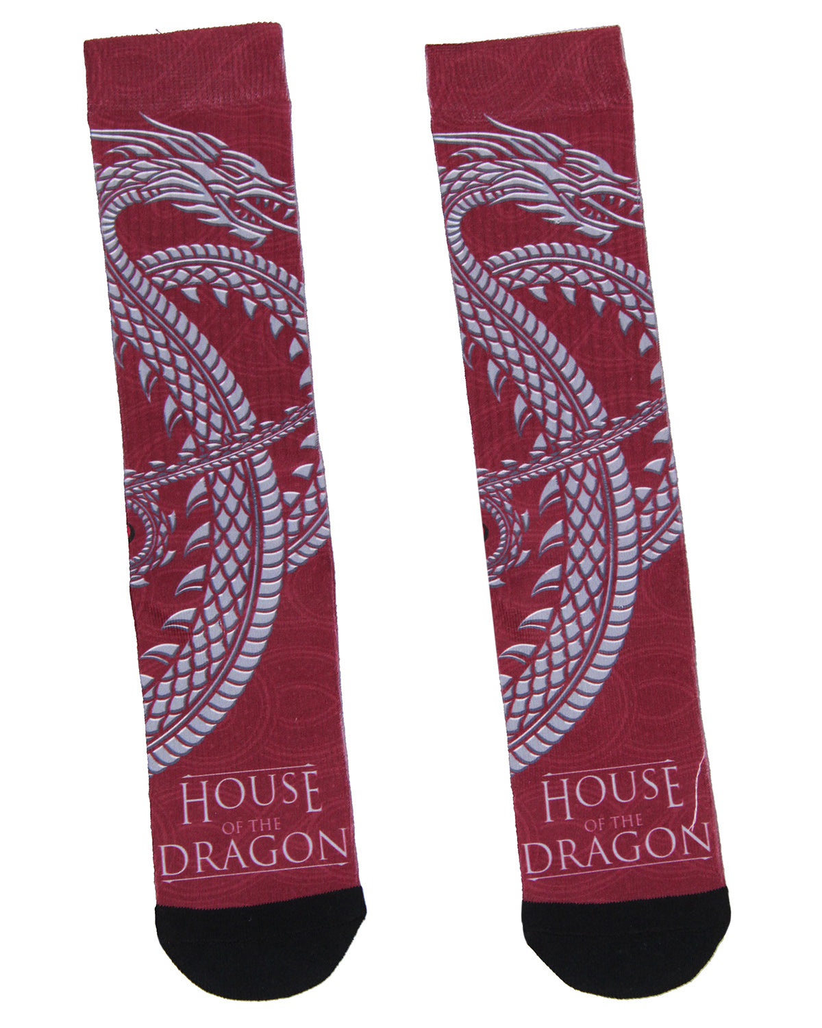 Game Of Thrones: House Of The Dragon Crew Socks For Men Women Sublimated Socks
