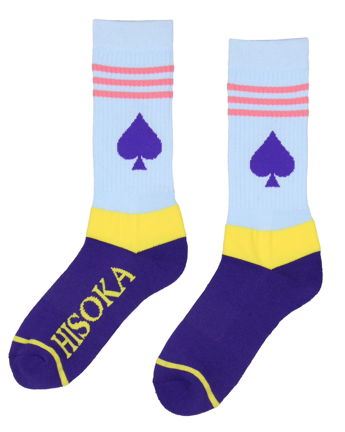 Hunter x Hunter Anime Adult Hisoka Club Spade Crew Socks For Men Women 1 Pair