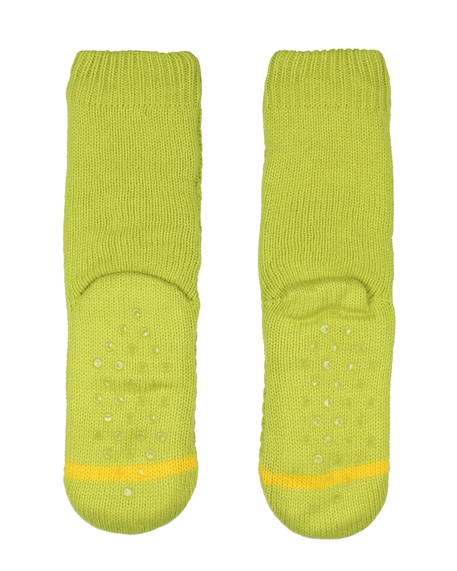 Dr. Seuss GRINCH Adult Faux Shearling Sweater Knit Slipper Socks for Men Women