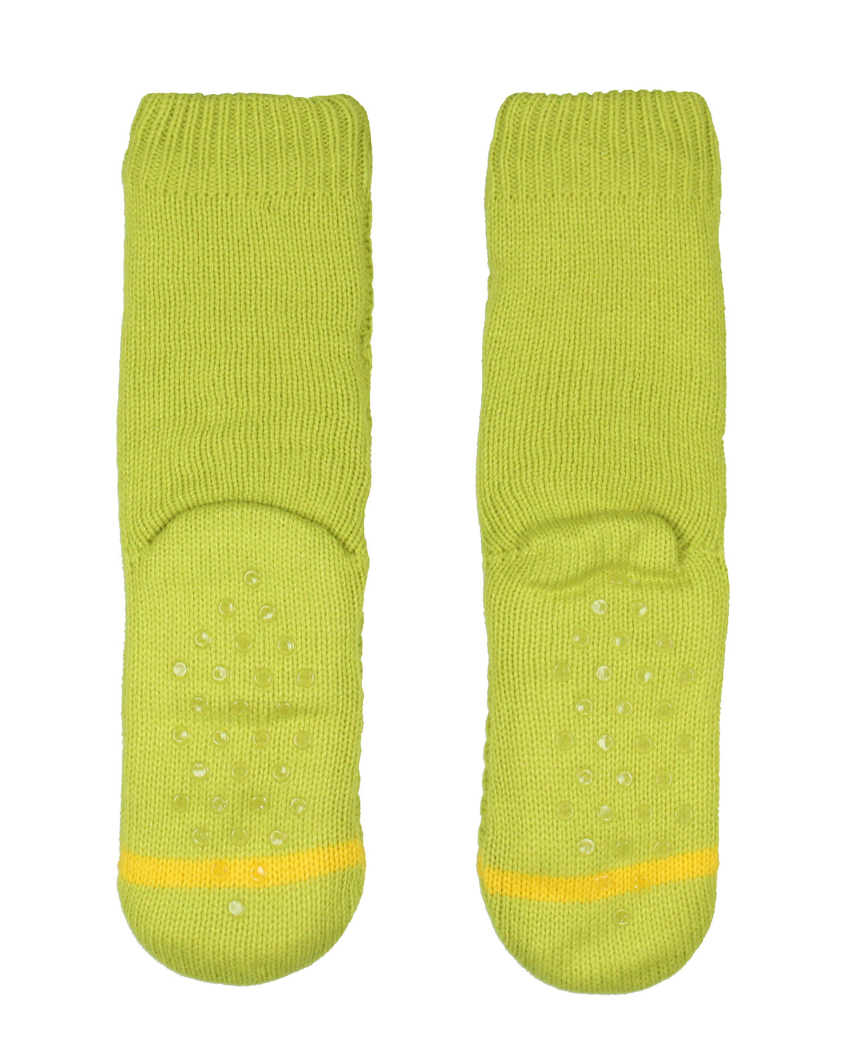 Dr. Seuss GRINCH Adult Faux Shearling Sweater Knit Slipper Socks for Men Women