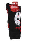 Horror Movie Friday The 13th A Nightmare On Elm Street IT Crew Socks Size 8-12