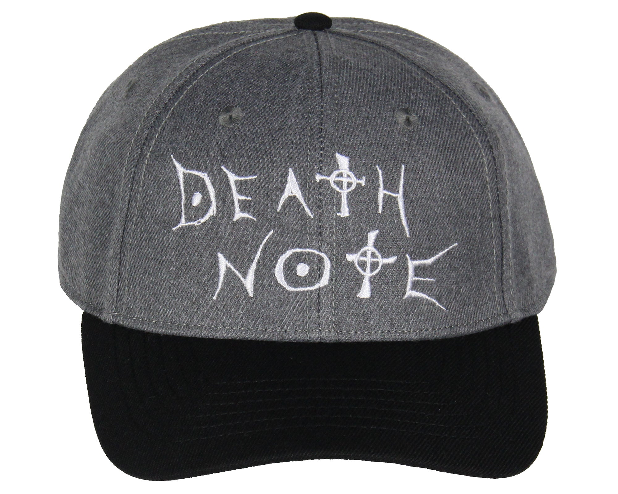 Death Note Anime Manga Embroidered Logo Design OSFM Precurved Snapback Hat