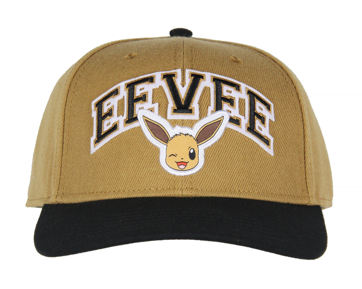 Pokemon Adult Embroidered Precurve Snapback Hat For Men and Women