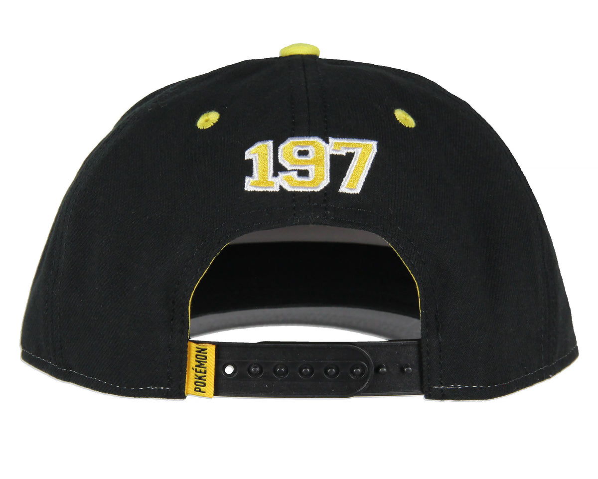 Pokemon Adult Embroidered Precurve Snapback Hat For Men and Women