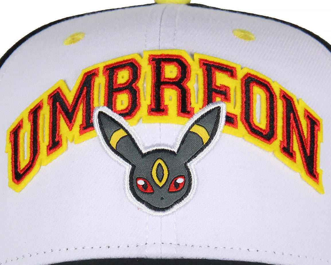 Pokemon Adult Embroidered Precurve Snapback Hat For Men and Women