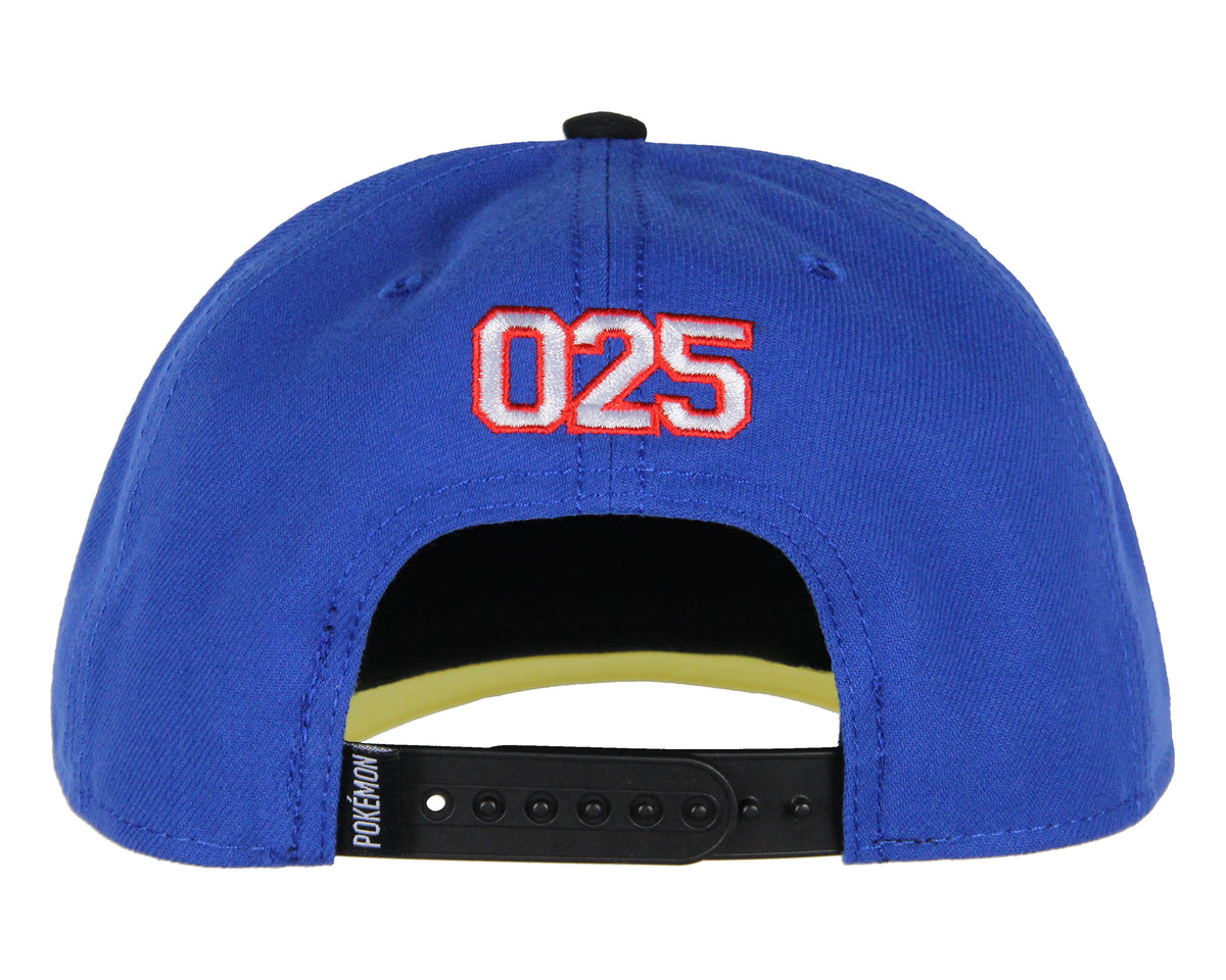 Pokemon Adult Embroidered Precurve Snapback Hat For Men and Women
