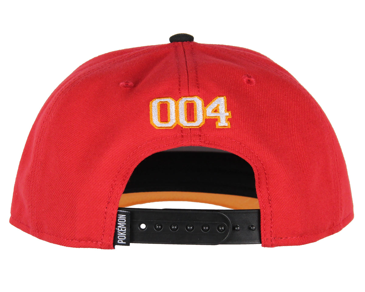 Pokemon Adult Embroidered Precurve Snapback Hat For Men and Women