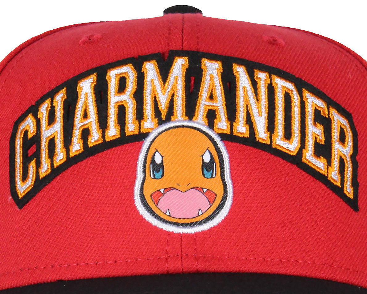 Pokemon Adult Embroidered Precurve Snapback Hat For Men and Women