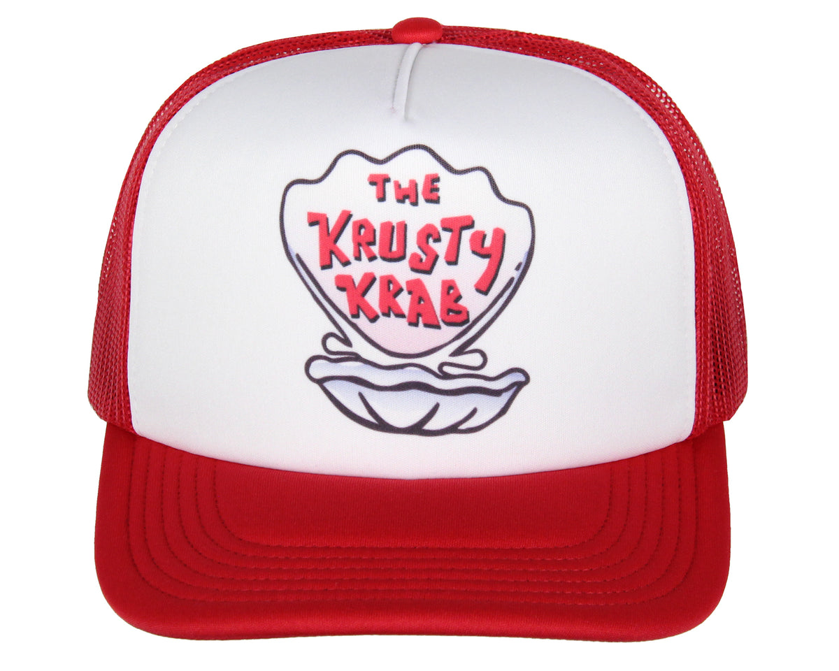 SpongeBob SquarePants Adult Krusty Krab Trucker Hat for Men and Women