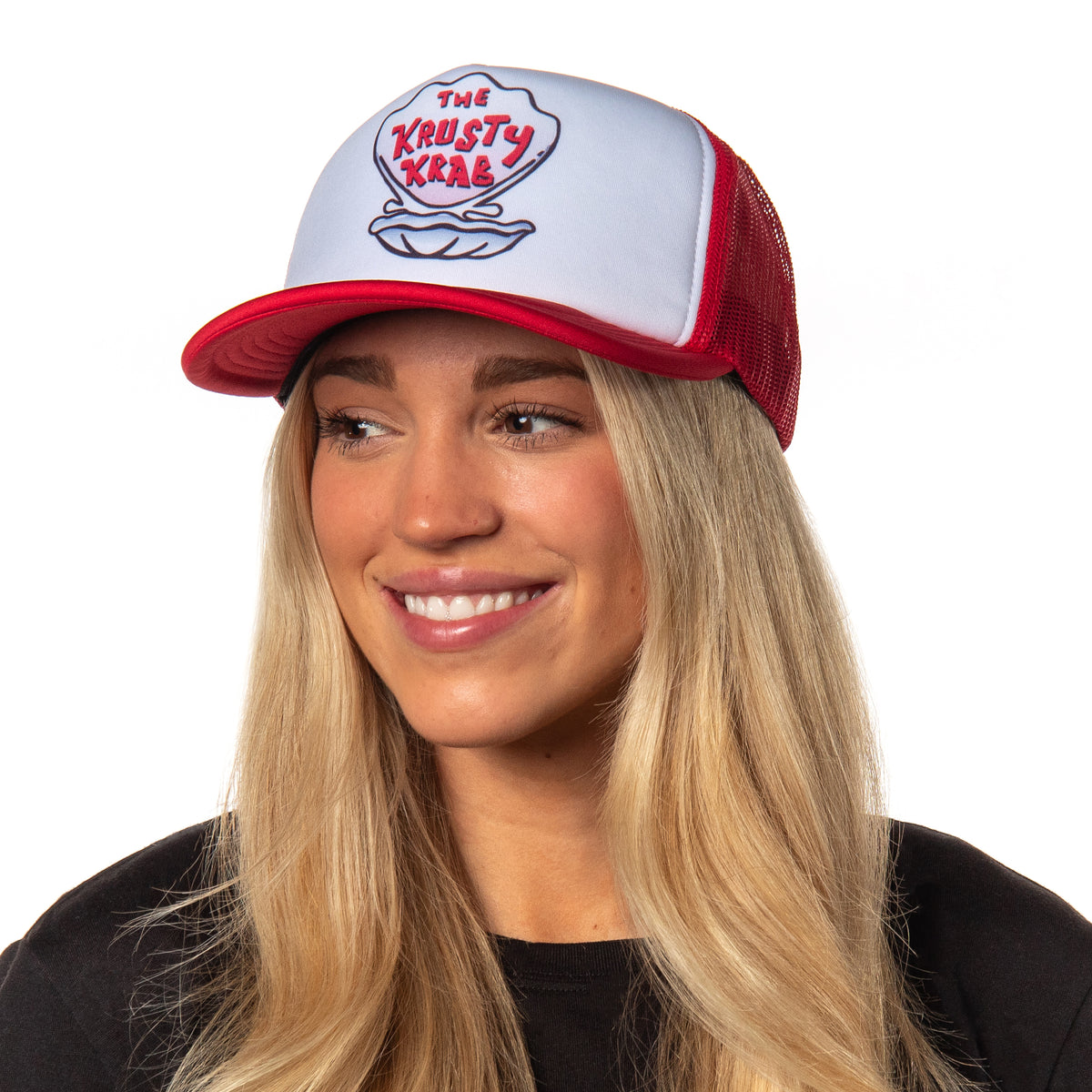 SpongeBob SquarePants Adult Krusty Krab Trucker Hat for Men and Women