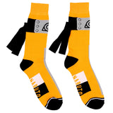 Naruto: Shippuden Shinobi Headband Ties Costume Mens Crew Socks