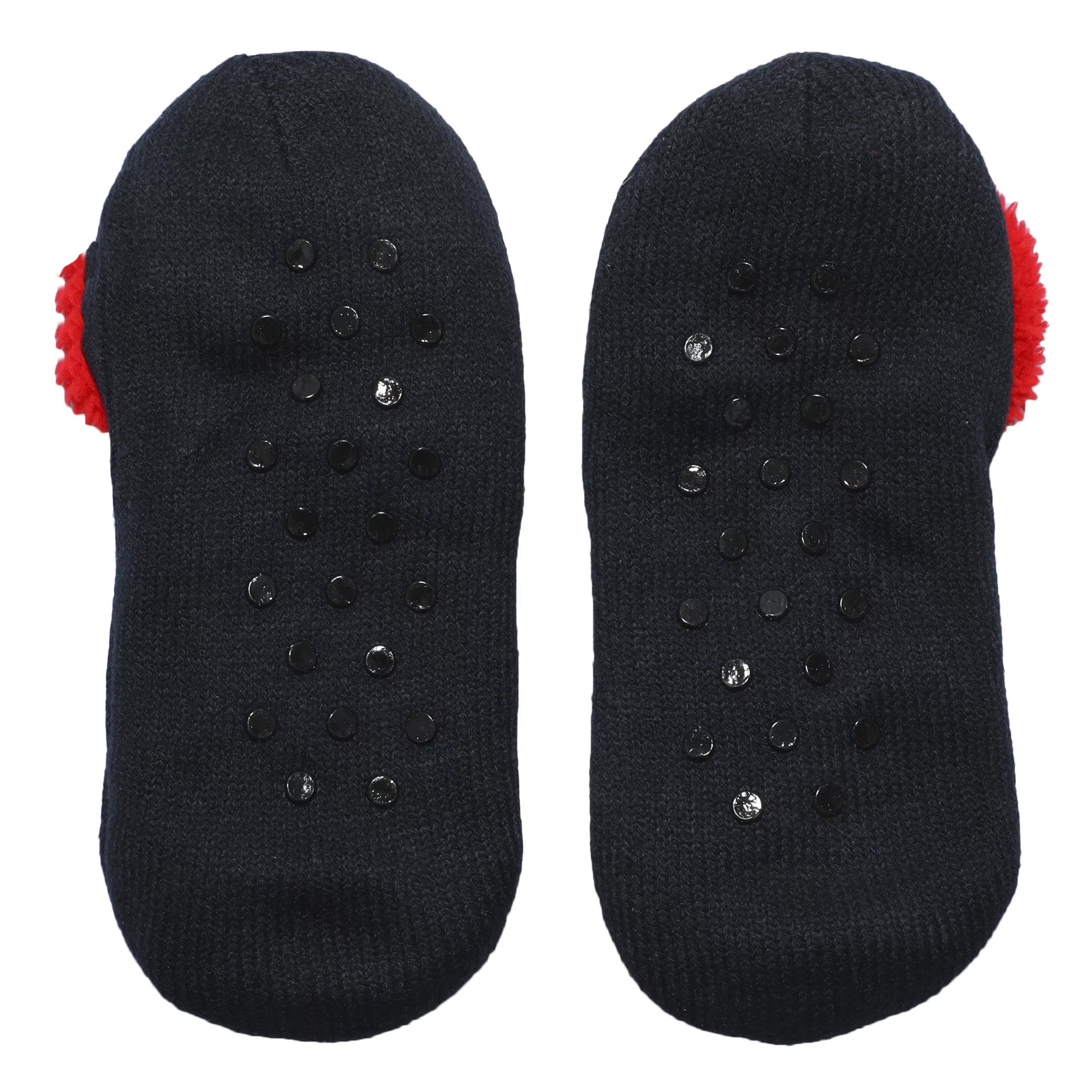 Jujutsu Kaisen Tokyo Jujutsu High School Logo Men's Black Slipper Socks (5-10)