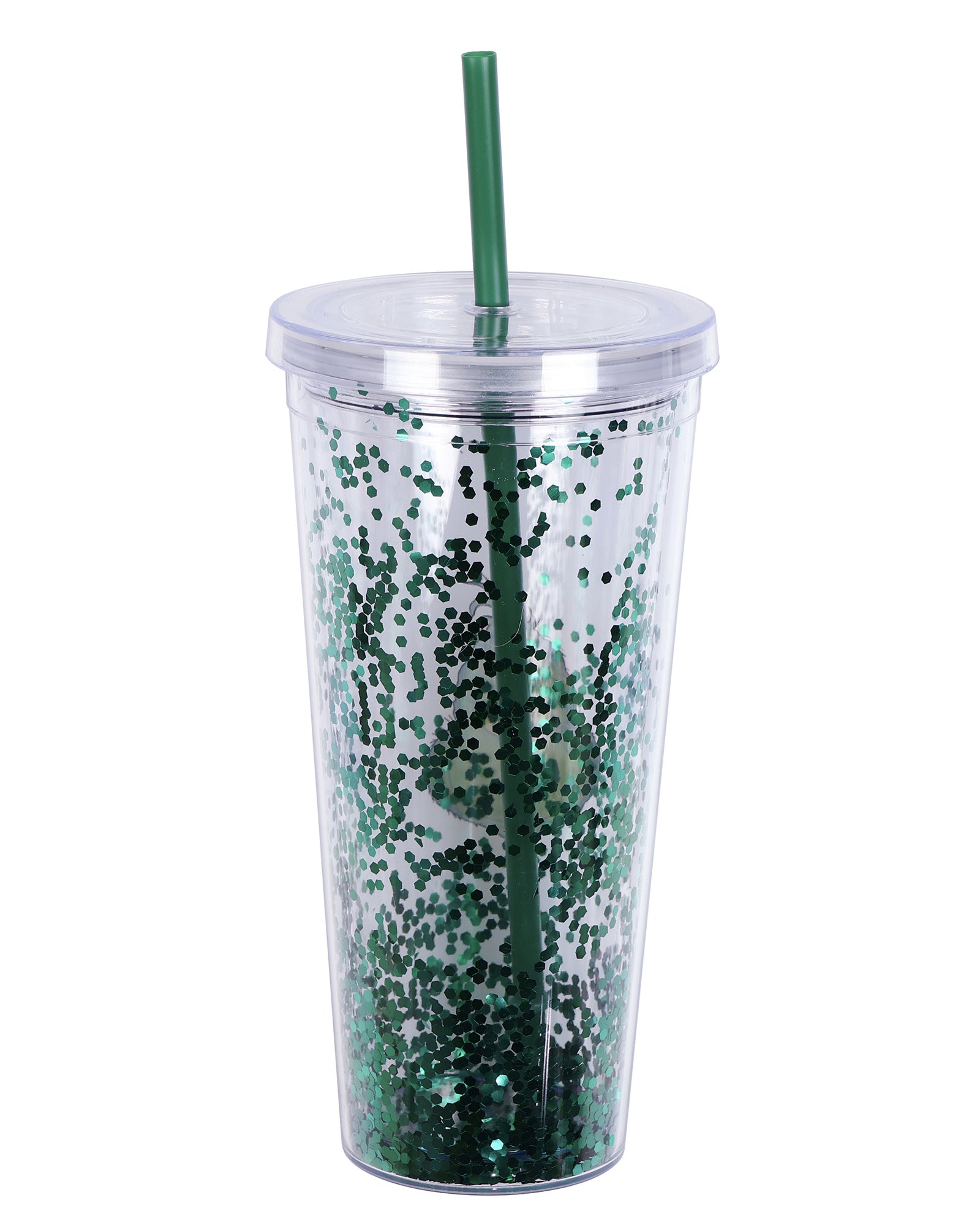 Dr. Seuss The Grinch Glitter Insulated Tumbler 22 oz Travel Cup