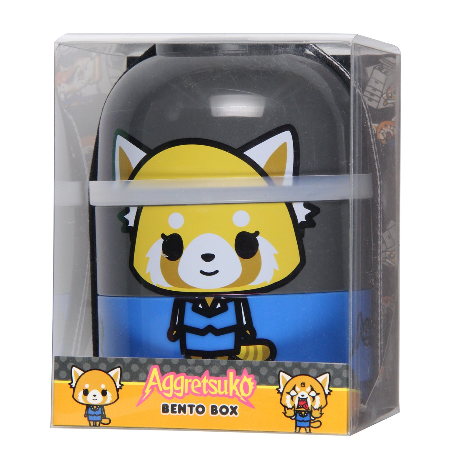 Aggretsuko 3 Bowl Compartment Bento Lunch Box - Seven Times Six