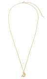 Harry Potter Floral Deathly Hallows 18 inch Necklace