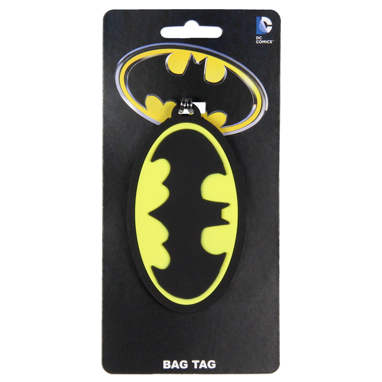DC Comics Batman Luggage Tag For Suitcases Travel Bag Name Tag