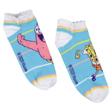 SpongeBob SquarePants Women's High Five 1 Pair No-Show Ankle Socks