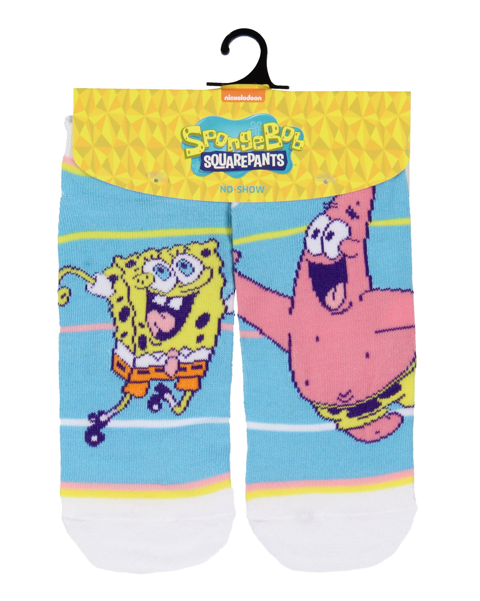 SpongeBob SquarePants Women's High Five 1 Pair No-Show Ankle Socks