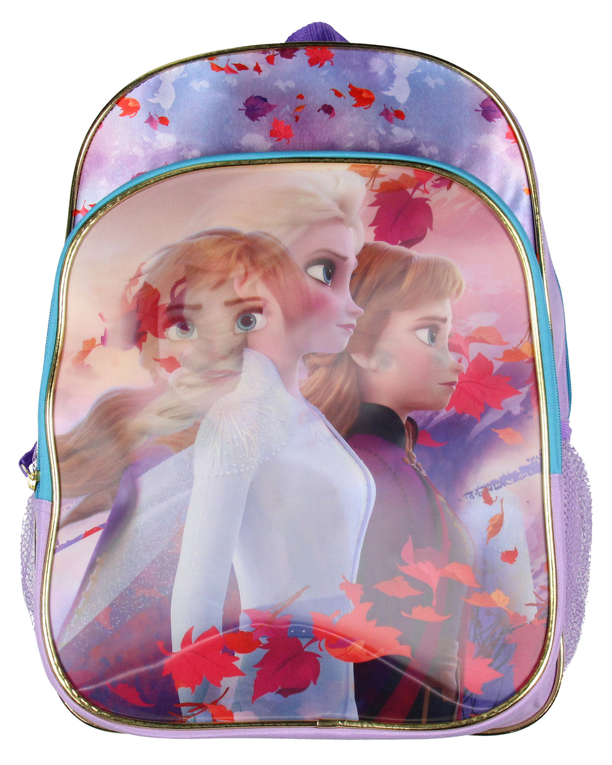 Disney Frozen II Elsa And Anna 2-Image Lenticular Kids 16" Backpack Tote Bag