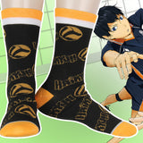 Haikyu!! Manga Anime Volleyball Inspired Adult Unisex Mid-Calf Crew Socks