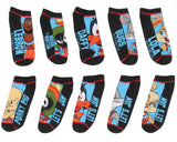 Space Jam A New Legacy Adult 5 Pack Mix And Match Unisex No Show Ankle Socks