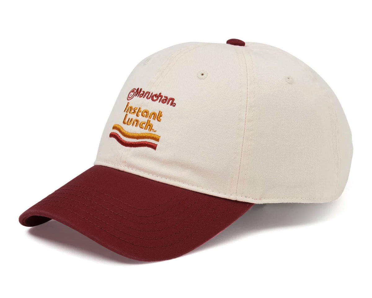 Maruchan Instant Lunch Logo Embroidered Adjustable Hat For Men OSFM