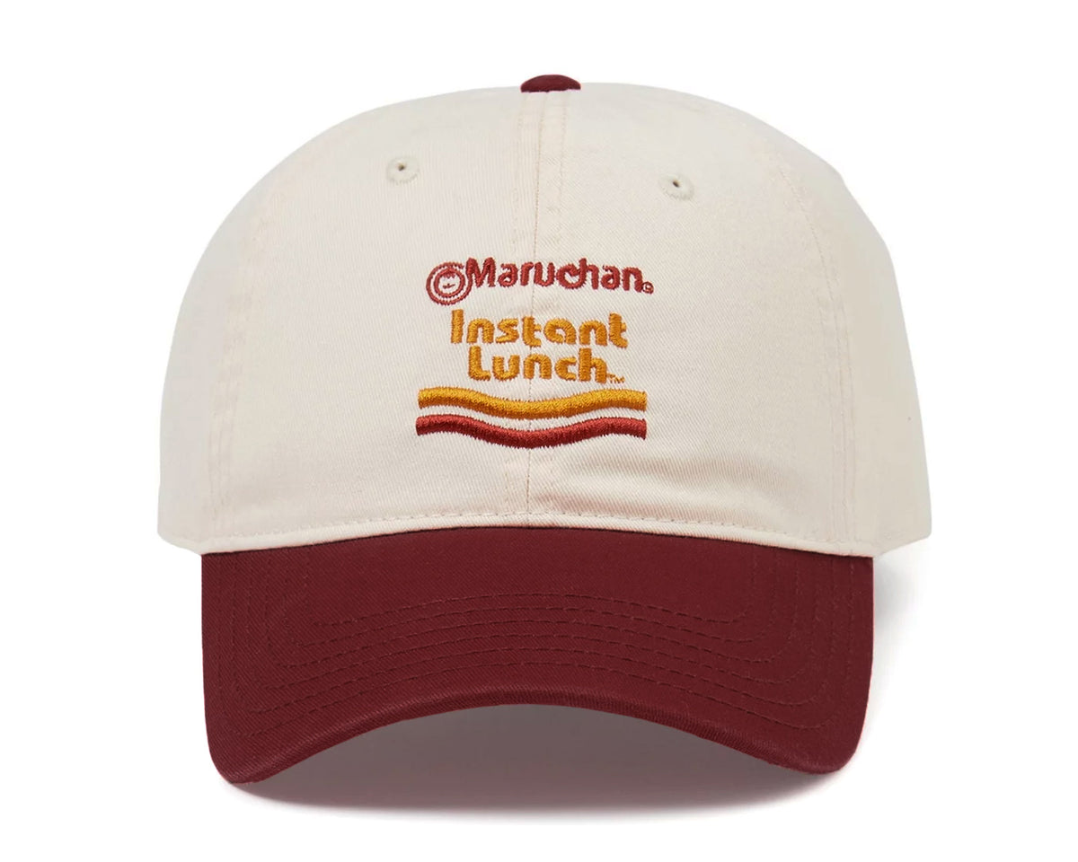 Maruchan Instant Lunch Logo Embroidered Adjustable Hat For Men OSFM
