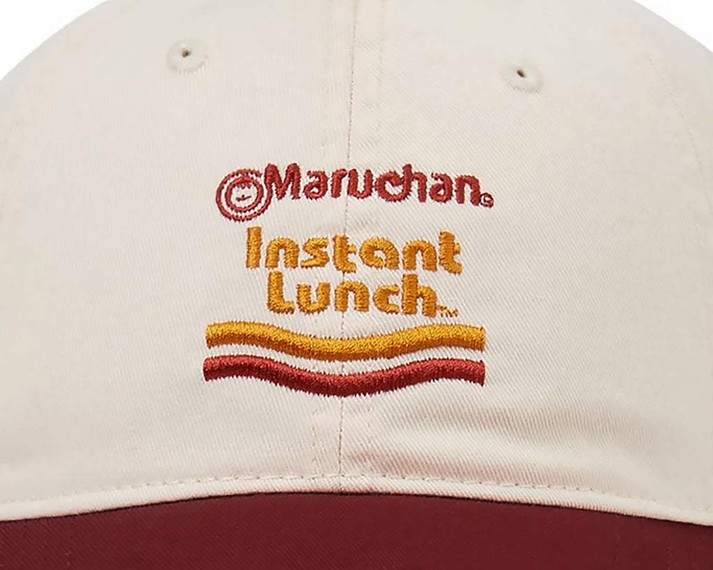 Maruchan Instant Lunch Logo Embroidered Adjustable Hat For Men OSFM