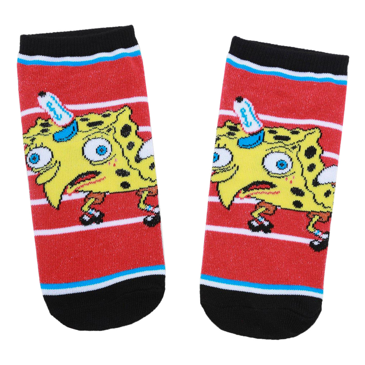 Nickelodeon SpongeBob SquarePants Women's Chicken Dance No Show Sock 1 Pair