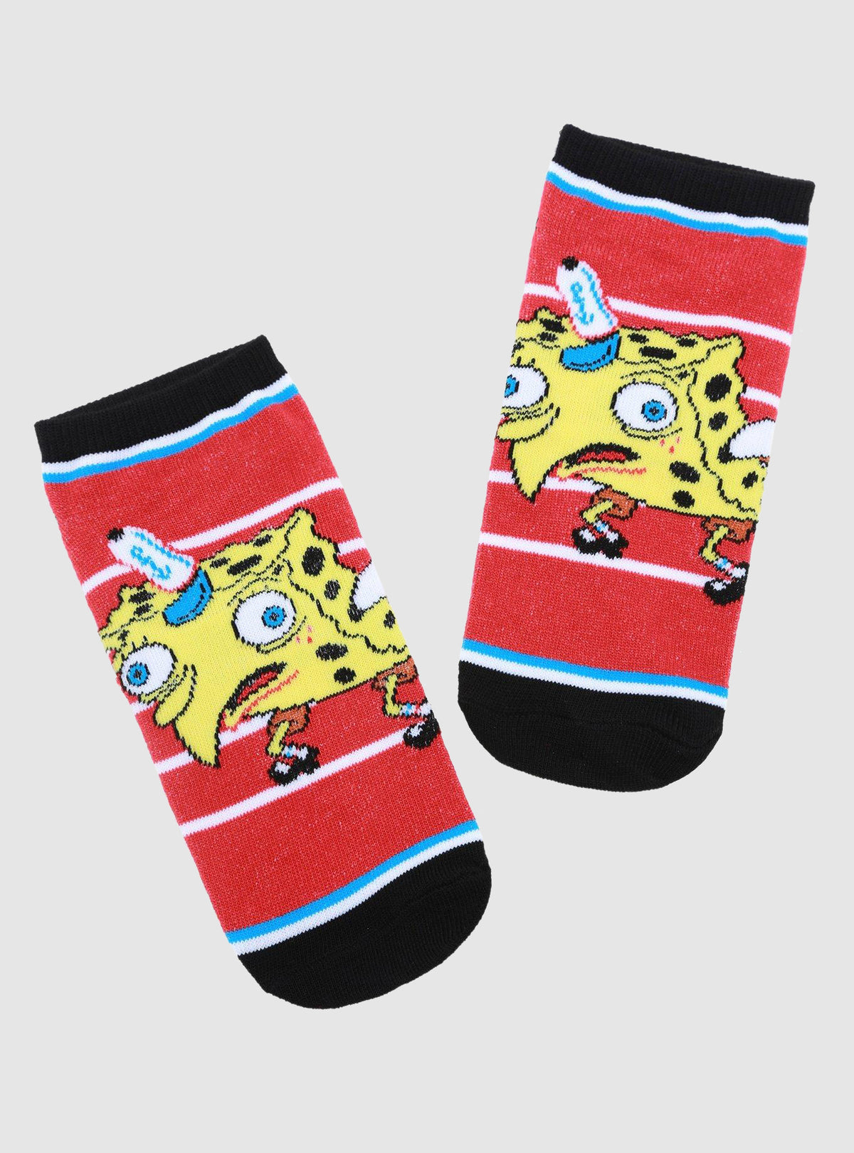 Nickelodeon SpongeBob SquarePants Women's Chicken Dance No Show Sock 1 Pair