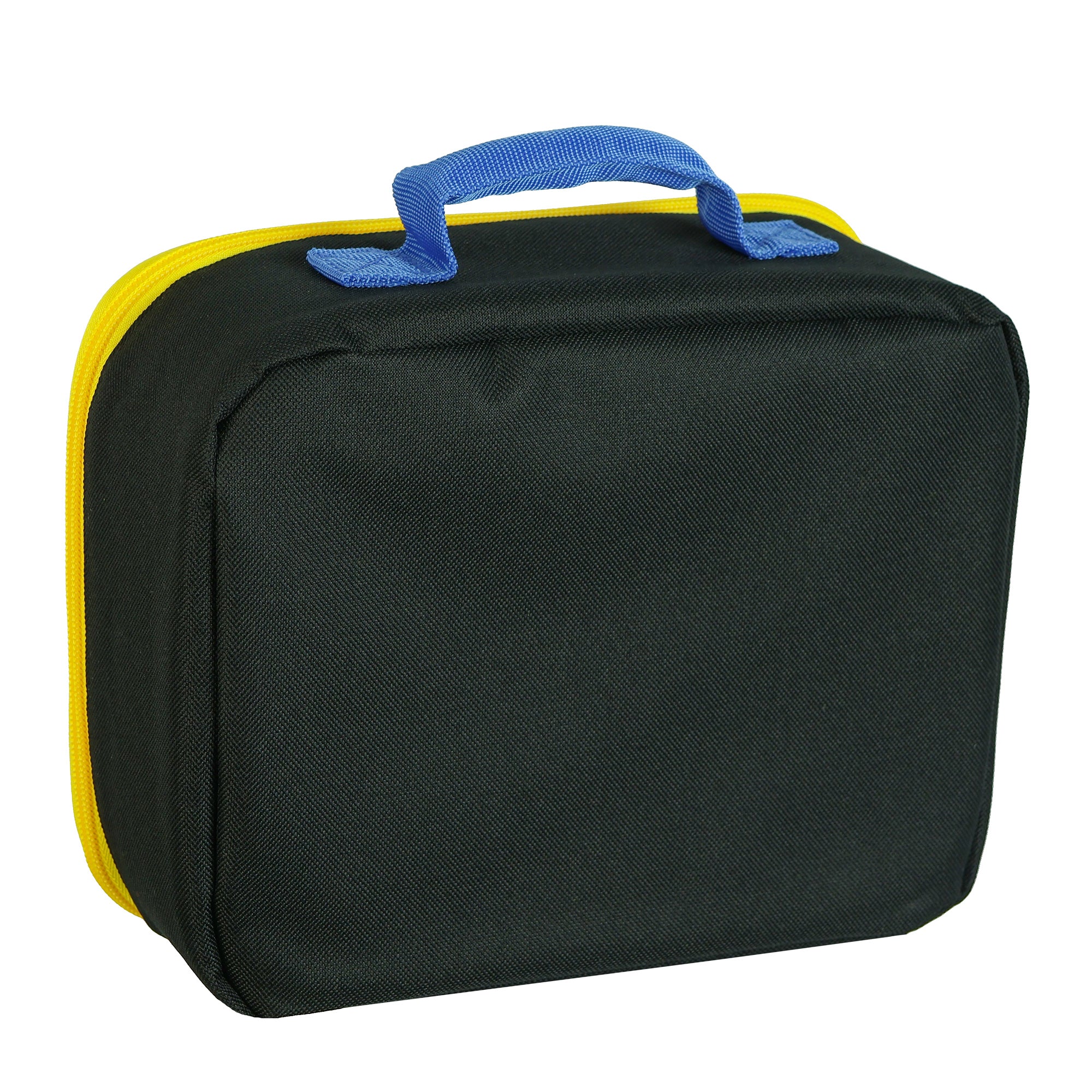 DC Comics Batman Lunch Box Bat Signal Kids Insulated Full Zip Tote Bag 10"