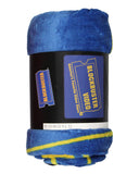 Blockbuster Video Movie VHS Case Fleece Fuzzy Plush Soft Throw Blanket