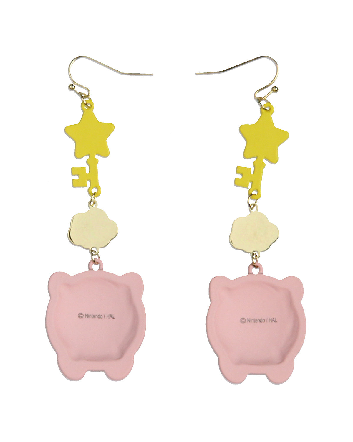 Kirby Dangle Earrings Cloud Key And Character Jewelry Fashion Earrings 1 Pair