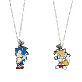 Sonic The Hedgehog Sonic and Tails Best Friend Necklaces Set For Women Men