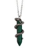 Harry Potter House Animal Gem Stone Pendant Necklace - All 4 Houses Available
