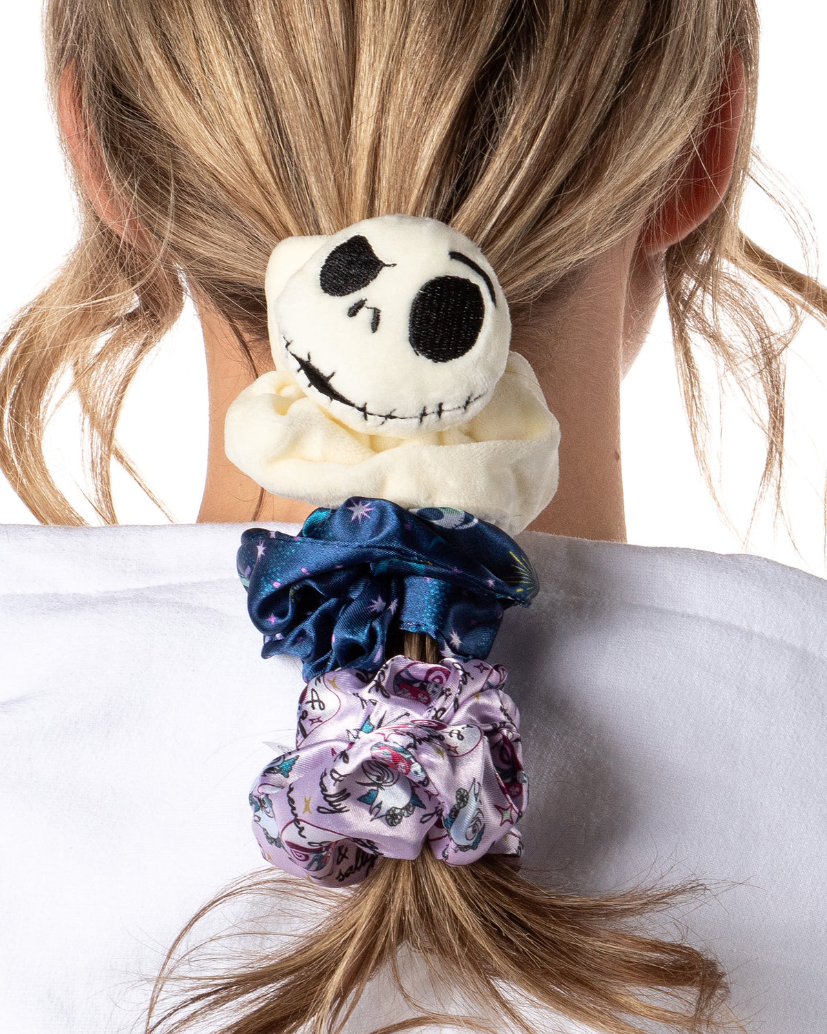 Disney The Nightmare Before Christmas Scrunchie Set Hair Ties Hair Accessories