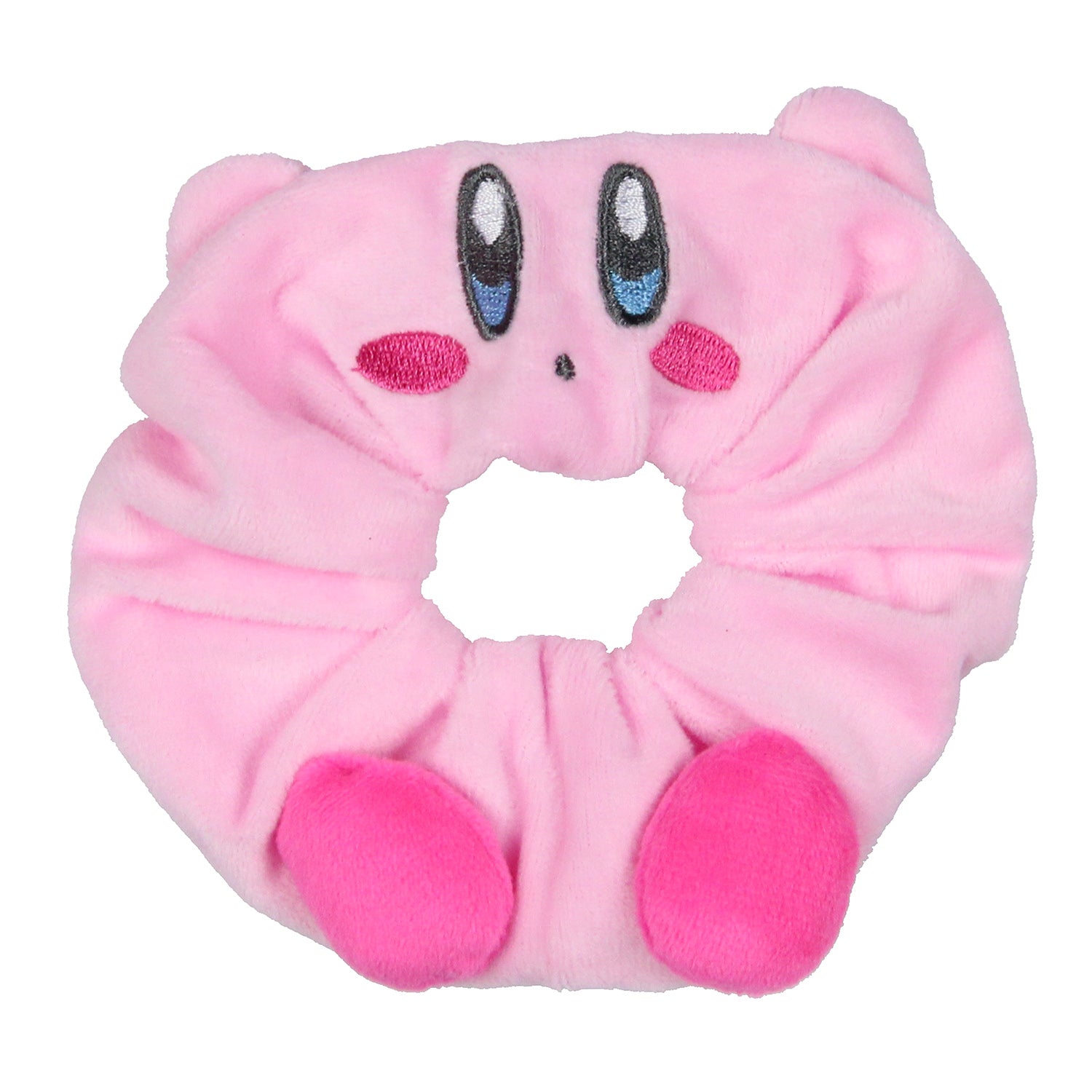 Kirby Video Game 3D Character Scrunchie Set Hair Ties Hair Accessories