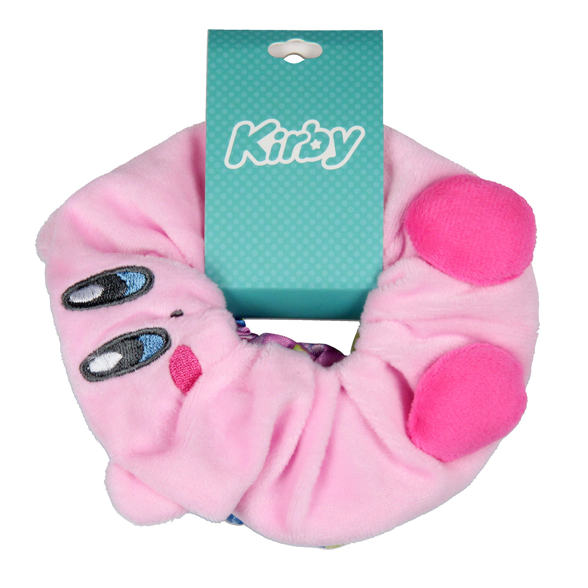 Kirby Video Game 3D Character Scrunchie Set Hair Ties Hair Accessories