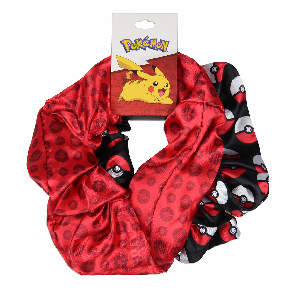 Pokemon Pokeball Scrunchie Set Hair Ties Hair Accessories For All Hair Types
