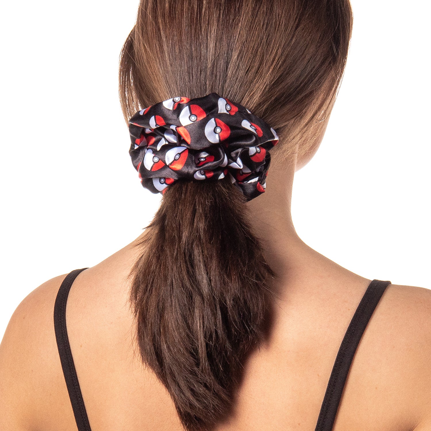 Pokemon Pokeball Scrunchie Set Hair Ties Hair Accessories For All Hair Types