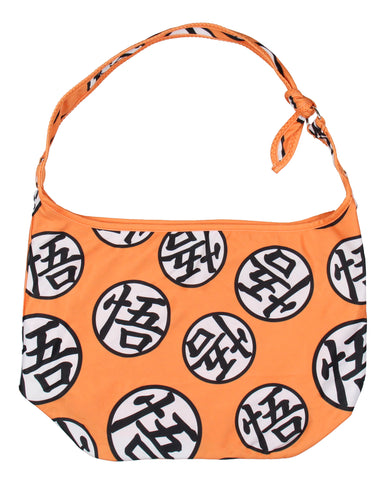 Dragon Ball Z Goku King Kai Kanji Symbol Shoulder Crossbody Hobo Bag