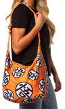 Dragon Ball Z Goku King Kai Kanji Symbol Shoulder Crossbody Hobo Bag