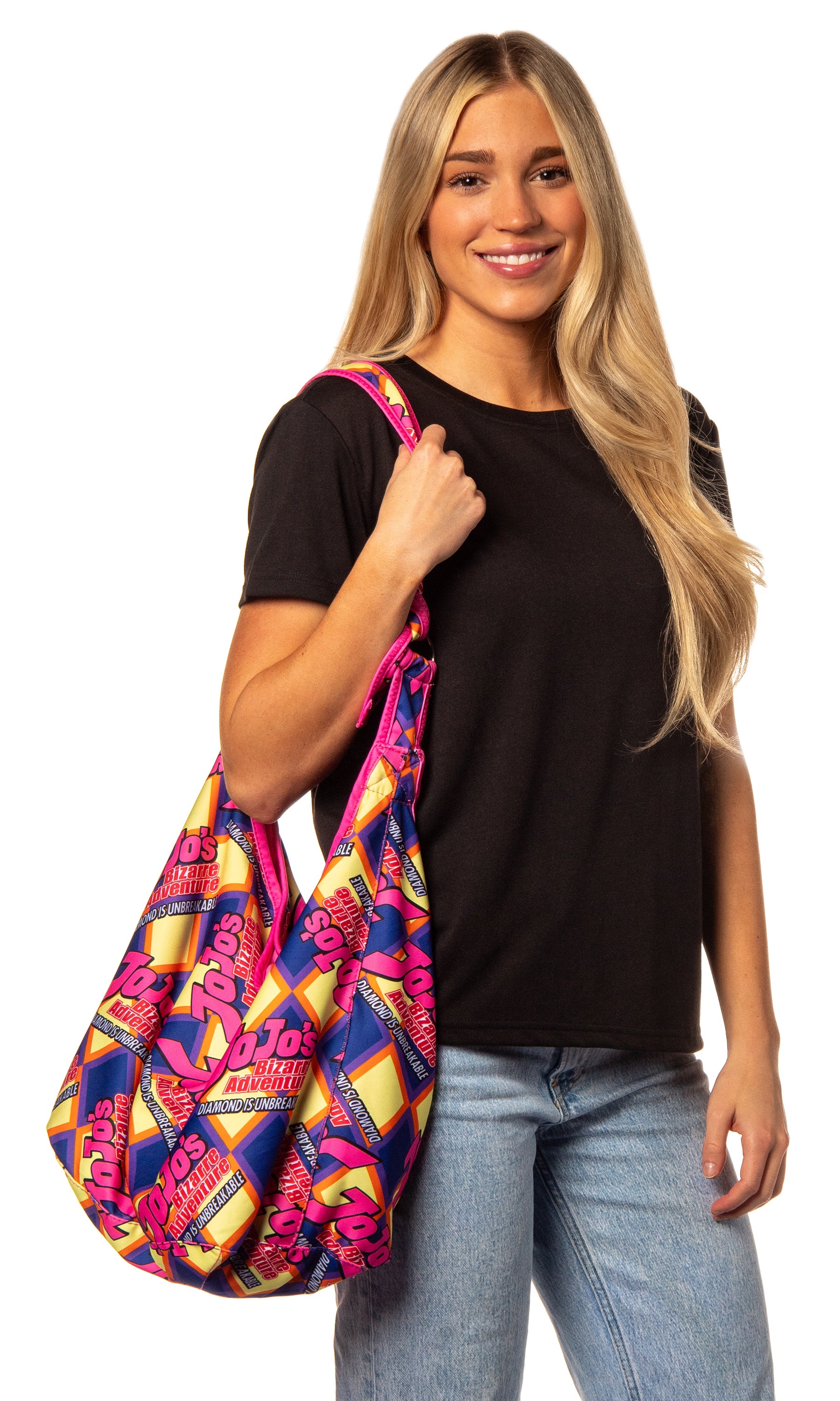 JoJo's Bizarre Adventure Diamond Is Unbreakable Shoulder Crossbody Hobo Bag