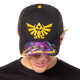 Legend of Zelda Embroidered Crest Sublimated Bill Design Adult OSFM Snapback Hat
