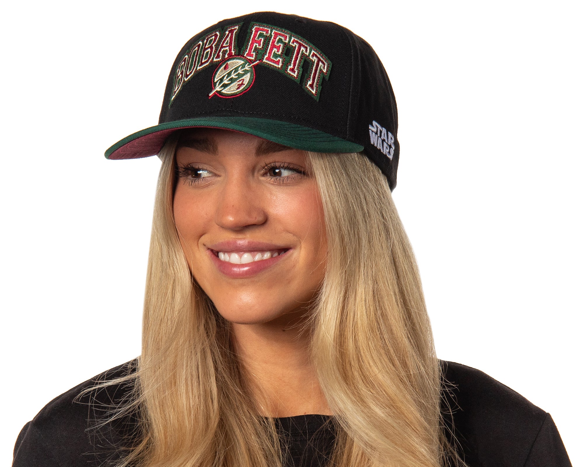 Star Wars Adult Embroidered Precurve Snapback Hat For Men and Women