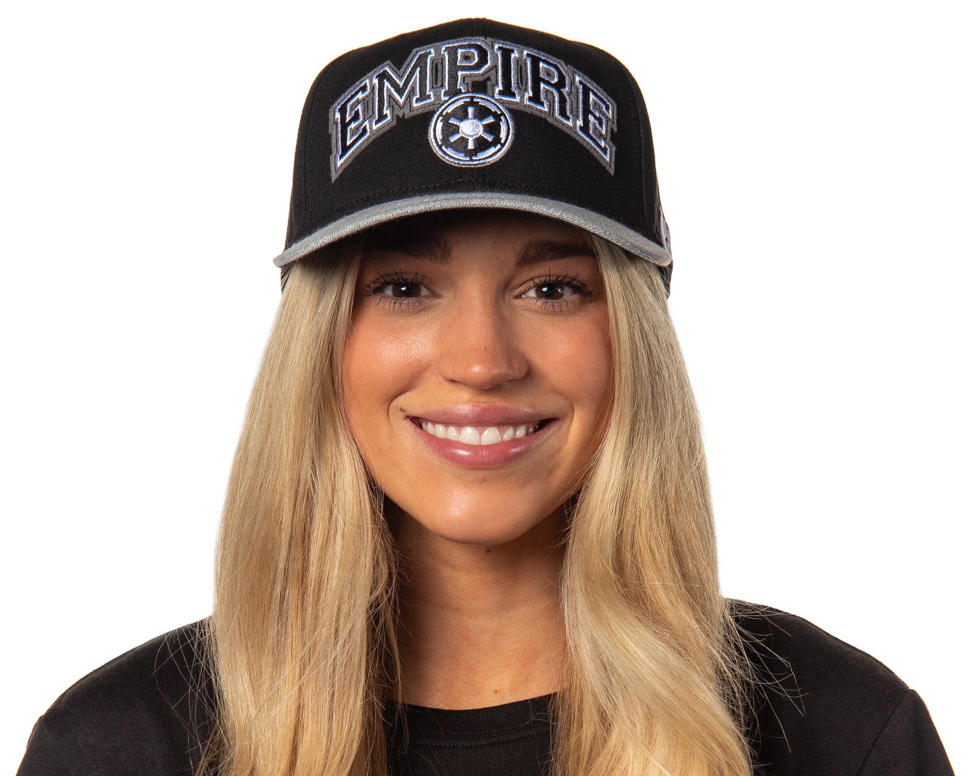 Star Wars Adult Embroidered Precurve Snapback Hat For Men and Women