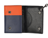 Dragon Ball Z Anime Son Goku Tri-Fold Snap Closure Chain Wallet