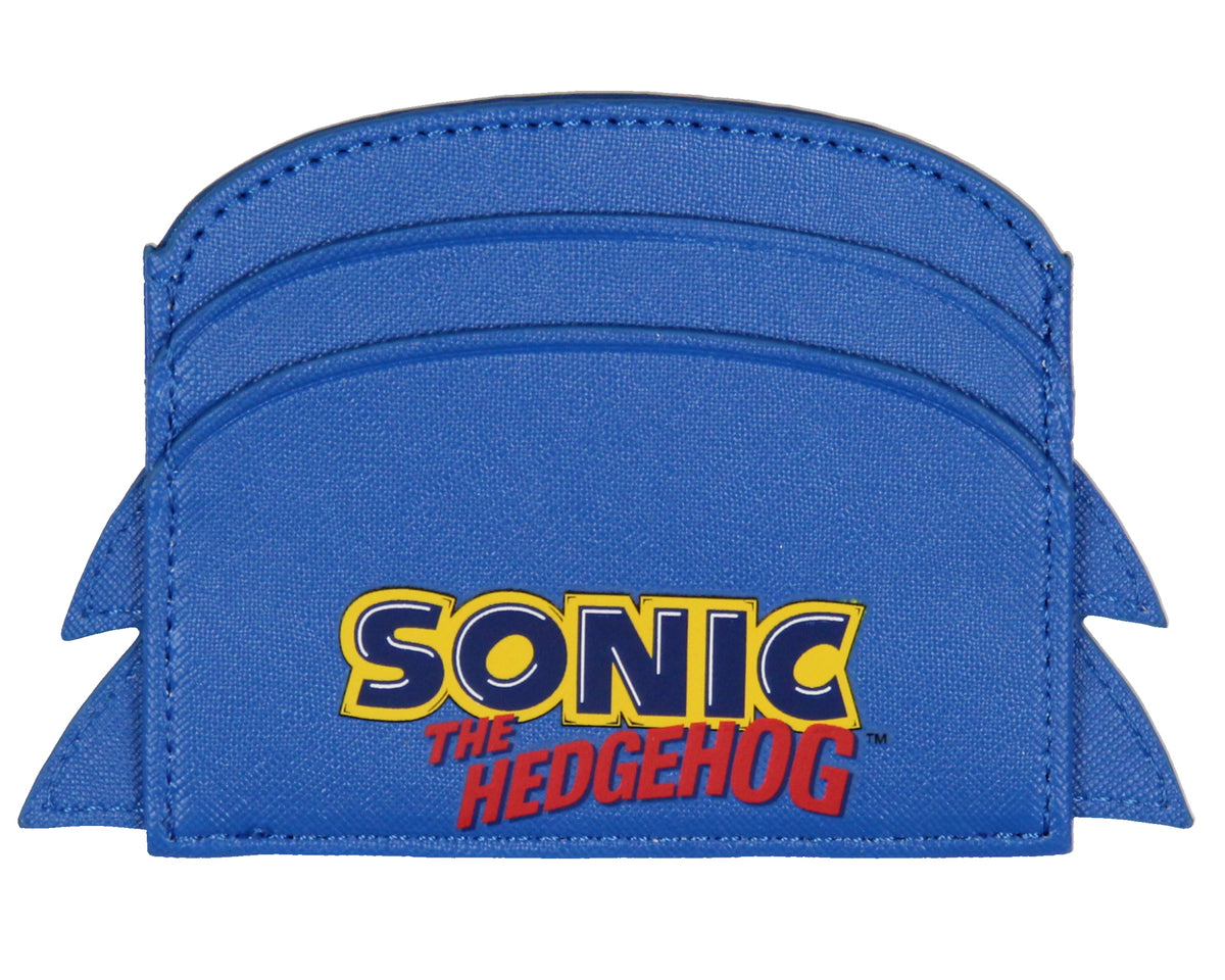 Sonic The Hedgehog 3D Classic Character Flat Slim Minimalist Wallet